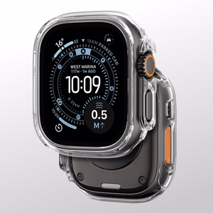 AmazingThing Minimal apsauginis dėklas Apple Watch UItra 3 49mm - Skaidrus