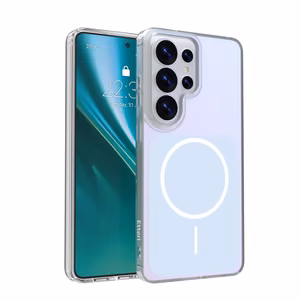 Etteri Hidden Pearl чехол для Samsung S26 Ultra голубой