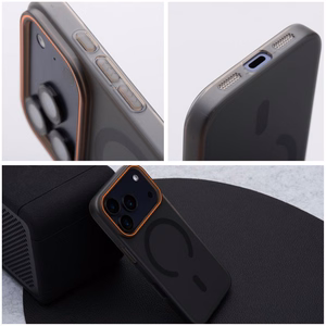 Dėklas GO ORANGE (MagSafe) SAMSUNG A266 A26 5G juodas