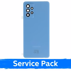Задняя крышка для Samsung A725 A72 / Awesome Blue / (Service Pack)