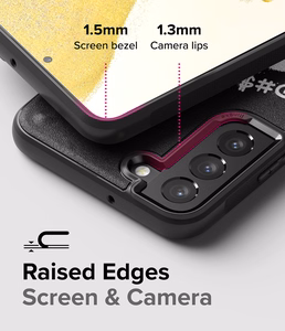 Ringke Onyx Design patvarus dėklas telefonui Samsung Galaxy S22 + (S22 Plus) juodas (X)