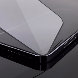 LCD apsauginis stikliukas "Wozinsky 5D Full Glue" Apple iPhone 16 Pro Max pritaikytas dėklui juodas