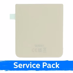 Galinis dangtelis suderinamas su Samsung F711 Z Flip3 / Cream / (Service Pack)