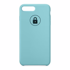 Phone Case "Silicone Case" for iPhone 7 Plus (8 Plus) / Sea Blue / in package
