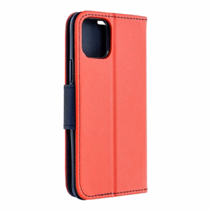 Dėklas telefonui FANCY XIAOMI Redmi Note 13 Pro Plus 5G - raudonas / mėlynas
