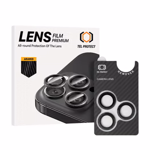 Tempered glass Tel Protect 3D Lens Aramid Series for iPhone 13 Pro/13 Pro Max camera (lens 3 pieces)