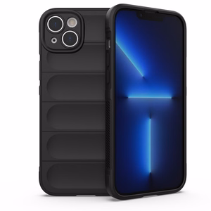 Magic Shield Case dėklas telefonui iPhone 14 Plus lankstus šarvuotas dangtelis juodas