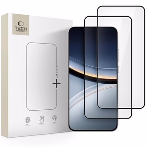 Tech-Protect Glass Fit+ закалённое стекло 2 шт. для Xiaomi Poco F7 5G - чёрное