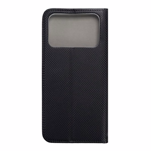 SMART CASE knygos tipo dėklas telefonui POCO C40 juodas