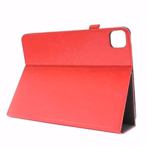 Dėklas Folding Leather Samsung X110/X115 Tab A9 8.7/X130/X135 Tab A11 8.7 raudonas