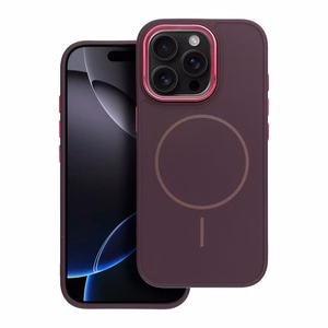 Чехол для Samsung S26 ULTRA Frame Mag Cover совместимый с MagSafe фиолетовый