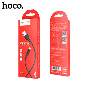 Кабель Hoco X25 Type-C 1.0m чёрный