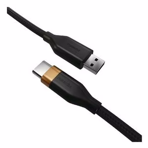 Duracell USB-C kabelis (DRU5021A) – 2 m, USB-A → USB-C