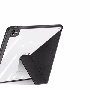 DUX DUCIS dėklas MAGI (m) su pieštuko laikymo vieta skirtas iPad Pro 13 (2024) - juodas (m)