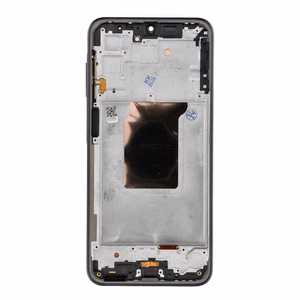 REWA OLED LCD ekranas su rėmeliu, skirtas SAMSUNG A26, juodas
