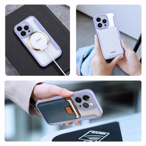 Dėklas Dux Ducis Skin X Pro Apple iPhone 14 Pro violetinis