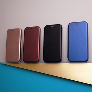 Smart Diva dėklas Xiaomi Redmi 13 4G / 13 5G burgundiškas