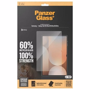 PanzerGlass itin plačios aprėpties grūdintas apsauginis stiklas Samsung Galaxy Tab S8 Ultra / S9 Ultra / S10 Ultra