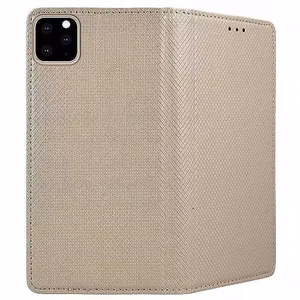 SMART CASE knygos tipo dėklas telefonui SAMSUNG A14 4G / A14 5G auksinis