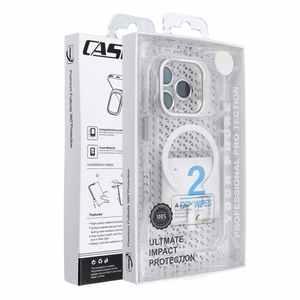 Чехол для Samsung S26 Ultra Lens Mag Cover совместимый с MagSafe белый