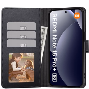 Tech-Protect Wallet Чехол для Xiaomi Redmi Note 15 Pro+ 5G чёрный