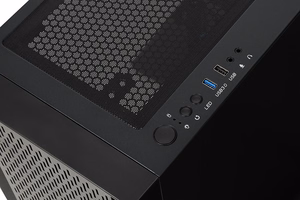 iBox CETUS 903 Midi Tower juodas kompiuterio korpusas