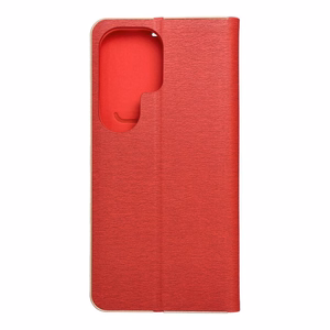 Чехол-книжка Samsung S26 ULTRA Luna Book Gold красный