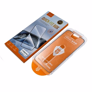 Grūdintas stiklas Quick-Fit 5D Samsung S938 S25 Ultra (Blister)