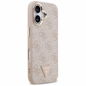 Guess 4G Triangle Logo MagSafe Case for iPhone 17 - Rose Gold