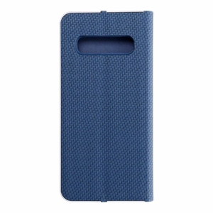 LUNA knygos dėklas Samsung S10 mėlynas