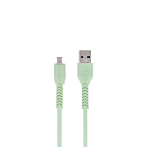 Maxlife MXUC-04 кабель USB - USB-C 1,0 m 3A зеленый