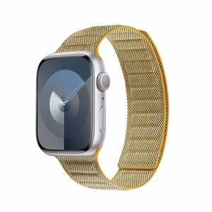 Crong Melange magnetinis dirželis, skirtas Apple Watch 38 / 40 / 41 mm ir 42 mm (Series 10 / 11), geltonas melanžas