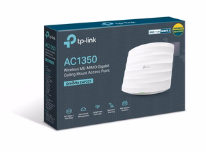 TP-Link Omada EAP225 belaidis prieigos taškas 1350 Mbit/s baltas Power over Ethernet (PoE)