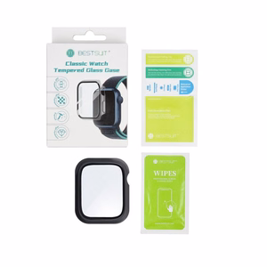 Bestsuit dėklas su hibridiniu stiklu Apple Watch Ultra/Ultra 2/Ultra 3 49mm - juodas