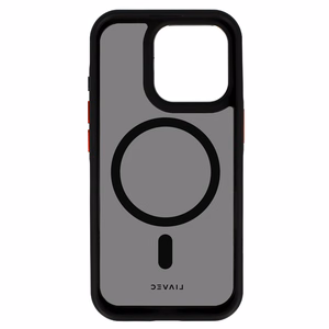 Liavec Hybrid MagSafe dėklas telefonui iPhone 15 Pro Max pilkas