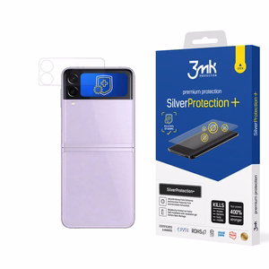 3mk SilverProtection+ — защита экрана телефона для Samsung Galaxy Z Flip 3 5G (Front)