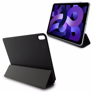 Karl Lagerfeld Saffiano Magnetic Karl & Choupette iPad Air 11" 2024 Book Cover Case - Black