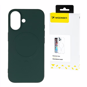 Skystas silikoninis dėklas Magnetinis Samsung Galaxy S25 - Žalias