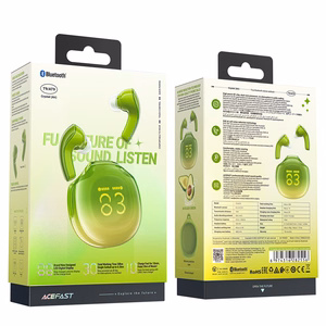 Acefast T9 Bluetooth 5.3 in-ear wireless headphones - green