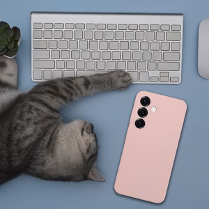 Silikoninis dėklas 2mm HONOR 400 Pro smėlio rožinis