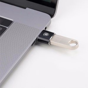 Адаптер Baseus USB-A на Type-C OTG чёрный CATOTG-01