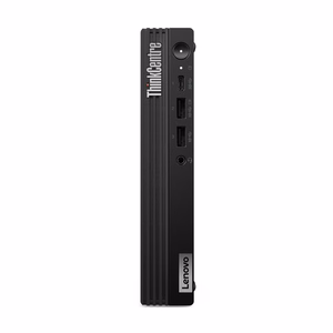 Lenovo ThinkCentre M70q Gen 5 Intel® Core™ i3 i3-14100T 8 GB DDR5-SDRAM 256 GB SSD Windows 11 Pro Mini PC Mini kompiuteris Juoda