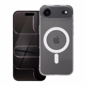 Чехол для iPhone 17 AIR Clear Case 2 mm Mag Cover совместимый с MagSafe (защита камеры) прозрачный