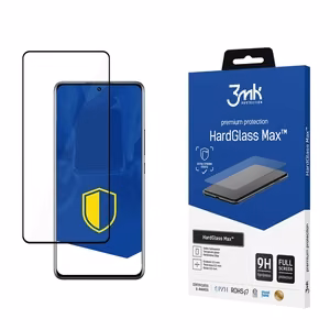 3mk HardGlass Max juodas Grūdintas stiklas for Xiaomi 12 Pro / 13 Pro
