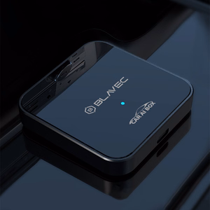 Blavec AI BOX adapteris Carplay Android Auto belaidis BCP-01 - Bluetooth Wifi + laidai USB to Type C & Type C to Type C (CPAABCP01-BWB) juodas