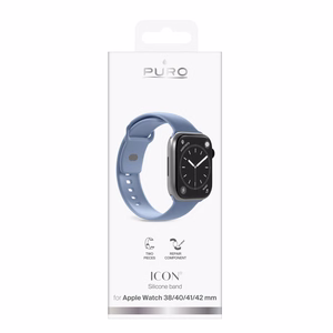 "Puro Icon" dirželis "Apple Watch" 38/40/41/42 mm - Mėlynas