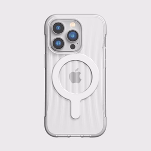Raptic X-Doria Clutch dėklas iPhone 14 Pro su Magnetine galinė permatoma danga