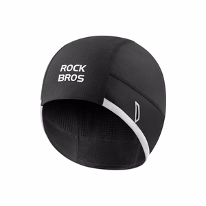 Rockbros M016 žieminė neperpučiama dviračių kepurė, dydis 54-61 cm - juoda
