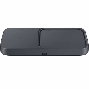 Originalus belaidis įkroviklis SAMSUNG EP-P5400BBEGEU Duo, juodas, blister pakuotė, 15W