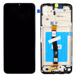 LCD экран Samsung A226 A22 5G с сенсорным стеклом и рамкой оригинальный Black (service pack)